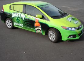 Worthy Brewing Full Car Wrap